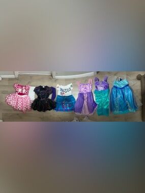 Pretend play, dress up Princess, witch, Disney Minnie Costume  - lot / bundle